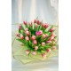 Buchet 33 lalele rosii